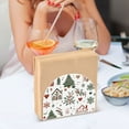 thumbnail image 3 of Yayeee Napkin Holder for Table Set of 2 Kitchen Paper Tissue Organization, White Nordic Christmas House, 3 of 8