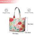 thumbnail image 4 of Pioneer Flower Floral Print Pattern Travel Tote Bags for Women Carry On,Large Weekender Bags for Women Travel,Multi Functional Duffle Bag for Work,Shopping,Sports, 4 of 5