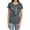 Charcoal, variant on Batman Aa Arkham Batman Women's T Shirt, Navy, Small