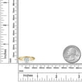 thumbnail image 6 of Gem Stone King 14K Two Tone Gold White Moissanite Solitaire Engagement Ring for Women | 1.08 Cttw | Heart Shape 6.5MM | Available in Size 5,6,7,8,9, 6 of 7