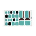 thumbnail image 2 of PVCS Foot Stickers Foot Nail Stickers Waterproof For Female DIY Nail Decoration Art, 2 of 2