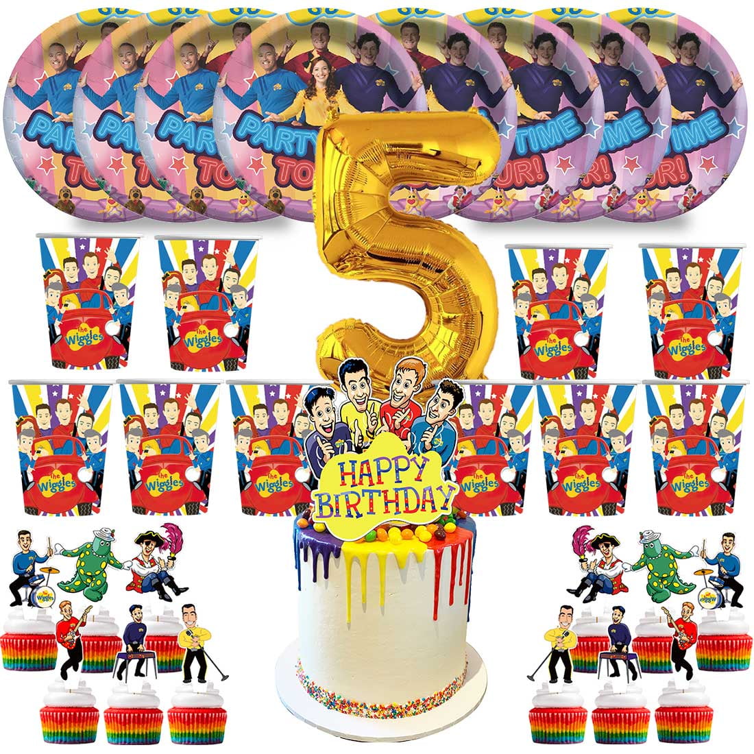 Team Umizoomi Birthday Cups Party Supplies Plates Decorations Cake Topper  Decor - Walmart.com, image size:1100x1100