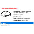 thumbnail image 2 of Clutch Master Cylinder - Compatible with 2000 - 2003 Ford F-750 2001 2002, 2 of 2