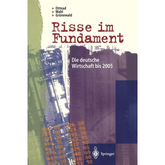 Risse Im Fundament: Die Deutsche Wirtschaft Bis 2005, (Paperback)