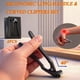 thumbnail image 3 of Pisexur Belleza Maquillaje Cortaúñas curvo negro ergonómico para personas mayorespara mujeres y hombres, 3 of 4