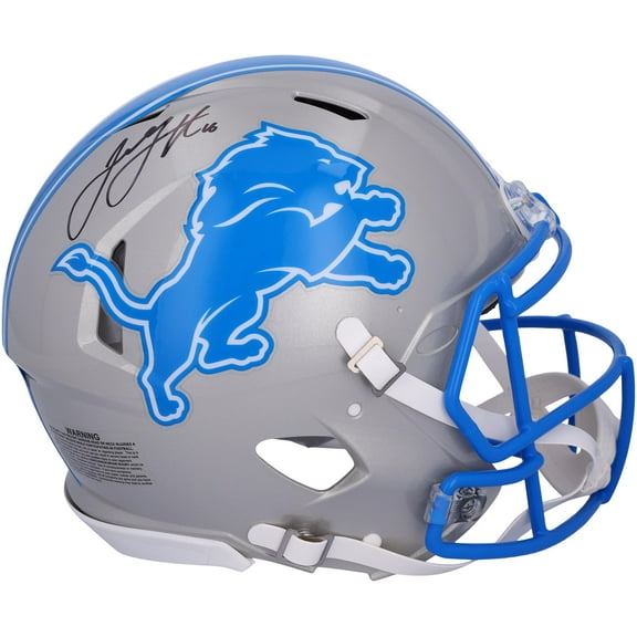 Jared Goff Detroit Lions Autographed 2024 Speed Authentic Helmet - Fanatics Authentic Certified
