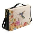 thumbnail image 2 of ZUXONGSY Hummingbird Daisy Mandala Print Bible Cover Case for Women Waterproof PU Leather Bible Case with Handle Large Bible Bag Zippered Bible Holder with Shoulder Strap Portable Journal Case, XL, 2 of 6