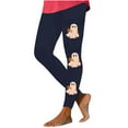 thumbnail image 2 of Gamivast Halloween Sweatpants for Women Comfortable Straight Leg Pj Bottoms Soft Casual High Waisted Sleepwear Pants Lounge Solid Color Cropped Leggings, 2 of 4