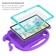 thumbnail image 3 of Dteck Case for Samsung Tab A 8.0 (2019) T290 T295,Shockproof EVA Kids Safe Handle Stand Protective Case Built-in Screen Protector Cover with Shoulder Strap for Galaxy Tab A 8.0 T290 T295,Purple, 3 of 8