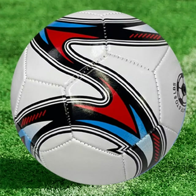 Ruiboury Durabilité Exceptionnelle Ballons de Soccer en PU Taille 5 pour Sports de Plein Air Sensation de Pied Améliorée Imperméables Rouges Taille 4