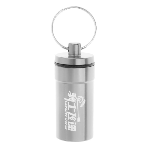 Aleación de aluminio Accesorios ligeros Puntas blandas Arandelas Estuche de almacenamiento Plata Sunnimix Soporte para estuche de suministros para dardos