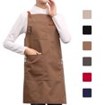 thumbnail image 2 of Coofit Tablier de Cuisine Créatif Polyvalent Tablier de Restaurant Tablier de Barista avec Poche, 2 of 10
