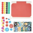 thumbnail image 2 of Painting Toys, Multi-Functional Big Screen Large Size Cartoon Puzzle Drawing Pad, Plastic for Children Kids Red,Green, 2 of 7