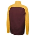 thumbnail image 3 of Men's New Era Burgundy Washington Commanders Combine Authentic O-Line Raglan Half-Zip Jacket, 3 of 3