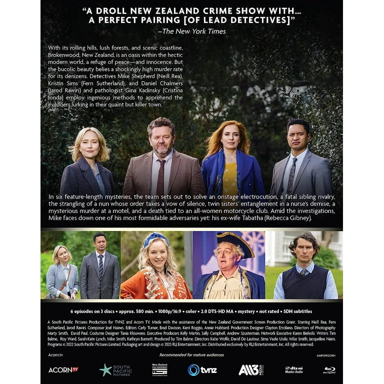 The Brokenwood Mysteries: Series 9 (Blu-ray), Acorn, Drama