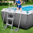 thumbnail image 3 of Escalera Para Albercas Bestway Acero Inoxidable 3 Peldaños Color Gris, 3 of 6