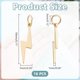 thumbnail image 2 of Dijes de relámpago, colgantes con forma de rayo y trueno para hacer collares, pulseras y joyas., 2 of 9