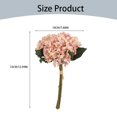 YUANSENF Artificial Flowers Artificial Flowers Full Hydrangea DIY Faux