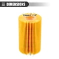 thumbnail image 3 of Juego de 3 filtros de aceite del motor para Toyota Land Cruiser 8 Cil 5.7L 2008-2021 con junta No.0415238020, 3 of 7