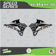thumbnail image 2 of Kalair GFX Graphics Kit for Kawasaki KX85 (2014-2021) Speed Series, 2 of 5