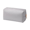 thumbnail image 2 of Small Travel Makeup Organizer, Compact Portable Cosmetic Storage Bag, Mini Beauty Pouch For Daily Essentials, Small Makeup Organizer For Purse And Carry-On Luggage(Silver), 2 of 6