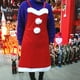 thumbnail image 2 of Babero Dental Noel de Navidad para adultos antidesgaste elegante rojo disfraz, 2 of 7