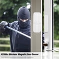 thumbnail image 4 of 433Mhz Wireless Magnetic Door Sensor Door Window Alarm Home Automation Anti-Theft Alarm Compatible With RF 433MHz Gateway Host For Smart Home Security Alarm System, 4 of 7