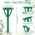 thumbnail image 2 of 200Pcs Boutonniere Pins for Men, 2.68" x 1.1" T-Shaped Corsage Pin Plastic Safety Clip Flower Brooch Boutonniere Supplies for Bridegroom DIY Wedding Accessories Decoration, Green, 2 of 7
