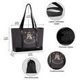 thumbnail image 2 of FORMRS Laptop Tote Bag for Women with 15.6" Computer Compartments Handbag, Black Astronaut Space, 2 of 7
