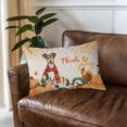 thumbnail image 3 of Happy Thanksgiving Toy Fox Terrier with Turkey Pumpkins Autumn Vibes Quilt Pillowcase Dog Lover Throw Pillow Cover Bed Home Decor - 12018, 3 of 5