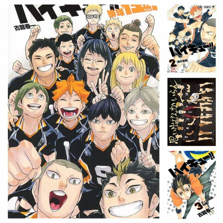 Taicanon Anime Haikyuu Poster Home Decorations Cafe Bar Studio Wall  Pictures Cartoon Coated Paper 