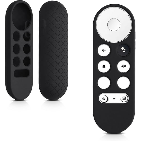ShenMo Black - Case Compatible with Google Chromecast 2020 4K / Chromecast 2023 HD Case - Silicone TV Remote Cover