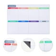 thumbnail image 3 of Planner Calendar Magnetic Dry Weekly Erase Fridge Board Magnet Schedule Whiteboard Pad Chalkboard Notebook Menu Hourly, 3 of 6