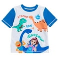 thumbnail image 2 of Ms. Rachel Ms. Rachel Herbie Dinosaur UPF 50+ Rash Guard and Swim Trunks Outfit Set Infant to Little Kid, 2 of 5