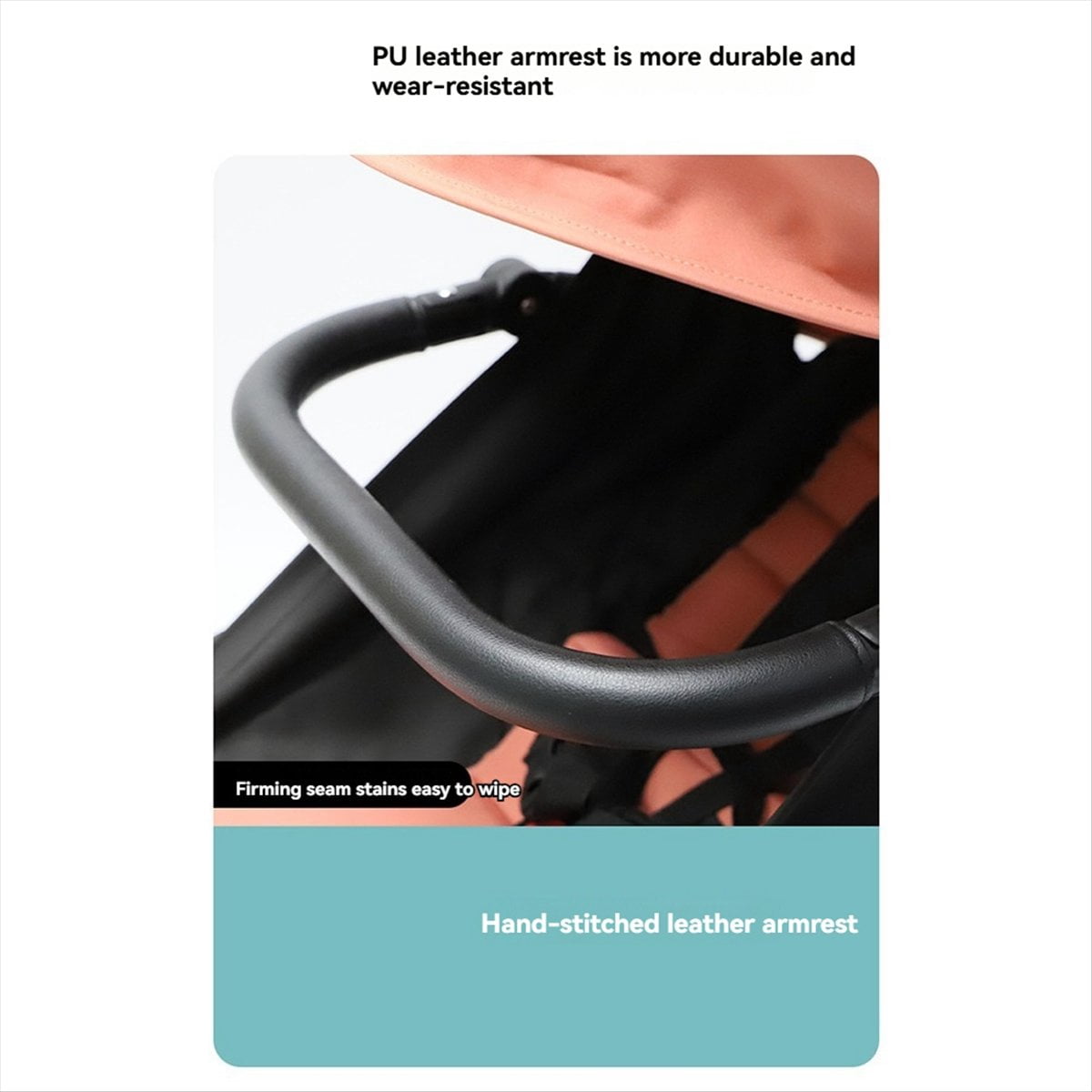Stroller Bumper Bar Armrest Stroller Accessories Adjustable Handlebar for YOYO/ Baby Pushchair Front armrest