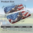 thumbnail image 7 of Aplkyhs American Flag Eagle Golf Cart Seat Towel Blanket Independence Day Golf High Quality Golf Cart Seat Cover Stylish Club Car Precedent Seat Covers Keep Seats Cool, 7 of 7