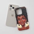 thumbnail image 3 of African American Woman For All iPhone Series Protective Phone Case Cartoon Art Multi-color, 3 of 7