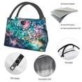 thumbnail image 4 of Honeii Watercolor Mandala Print Cooler Bag Insulated, Large Leakproof Soft Sided Portable Cooler Bag,Lunch Box Lunch Bag, 4 of 6