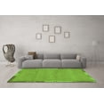 thumbnail image 3 of Ahgly Company Indoor Rectangle Abstract Green Modern Area Rugs, 6' x 9', 3 of 4