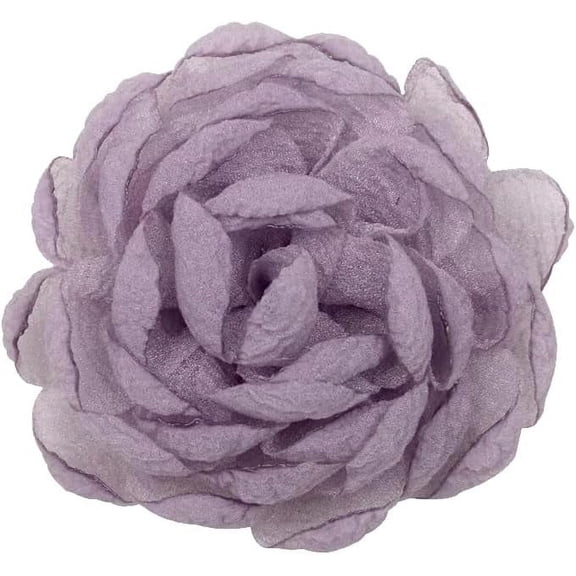Handmade Flower Brooches Pins for Women Girls,Dainty Fabric Camellia Floral Brooches for Wedding Dance Banquet Trendy Corsage Jewelry Gifts