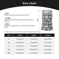 thumbnail image 5 of Salouo Tropical Leaves Pattern Workout Tank Tops for Women,Gym Exercise Sleeveless Running Loose Athletic Top Fit Yoga Tops Active Shirts-X-Large, 5 of 7