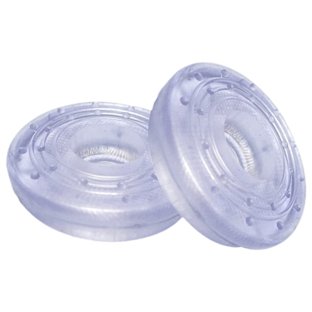 BRIGHTFUFU Almohadilla de extremo de barra de tracción para puerta, cubierta de ventosa, 2 uds.