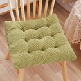thumbnail image 2 of XWSHYW Almohada Cojín Grueso para Asiento de Invierno para Estudiantes, Cojín para Silla, Cojín para Asiento Sedentario de Oficina, Cojín para Silla de Hogar, Cojín para Glúteos, 2 of 7