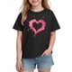 thumbnail image 1 of Blusas y camisas de manga corta con cuello redondo para niños y niñas, camisetas gráficas de manga corta, blusas con estampados bonitos para la temporada escolar., 1 of 8