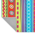 thumbnail image 5 of CafePress - Colorful Stripes 3'X5' Area Rug - 3'x5' Decorative Area Rug, Fabric Throw Rug, 5 of 5