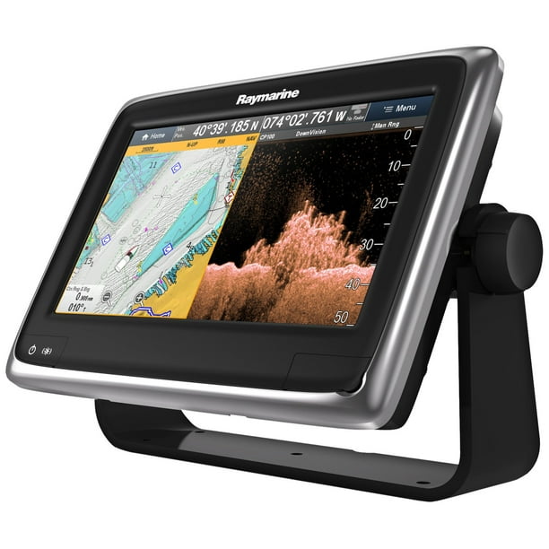 Raymarine Marine Electronics Aseries Fish Finders 8 9 Mfd Cpt100 Xducer Gps Ds Wi Fi And Nav Walmart Com