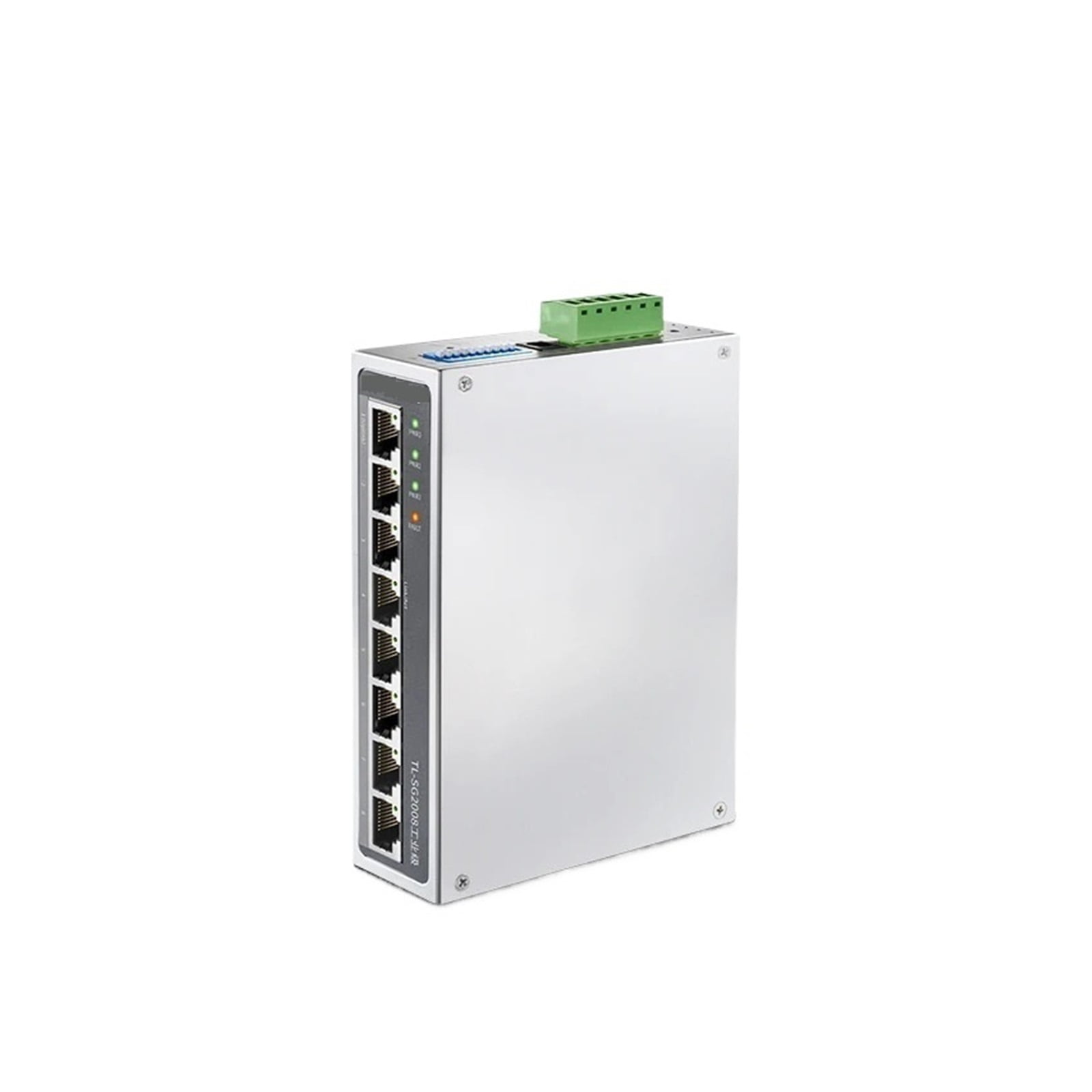 8 Port Gigabit Industrial Ethernet Switch 1000Base-T Industry DIN Rail Wall Mounted Hub Internet Splitter TL-SG2008