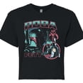 thumbnail image 3 of Star Wars - Boba Fett Bounty Hunter Collage - Juniors Cropped Tee, 3 of 5