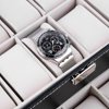 20 Grid Slot PU Leather Watch Box Display Case Organizer Jewelry Storage