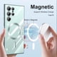thumbnail image 2 of Funda magnética Magsafe para Samsung Galaxy, Protector de cámara para Samsung Galaxy S23, 22, 21, Ultra Plus, transparente, TPU Fivean unisex, 2 of 2